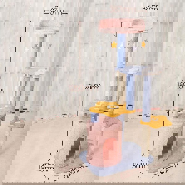 La La Buddy Cat Climber, Cat Tree-Weilai Concept-3-Weilai Concept