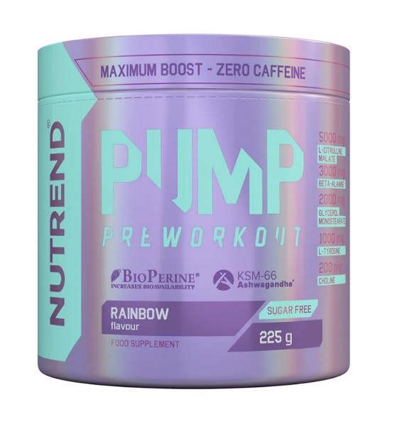 Nutrend Pump Pre-Workout, Rainbow - 225g