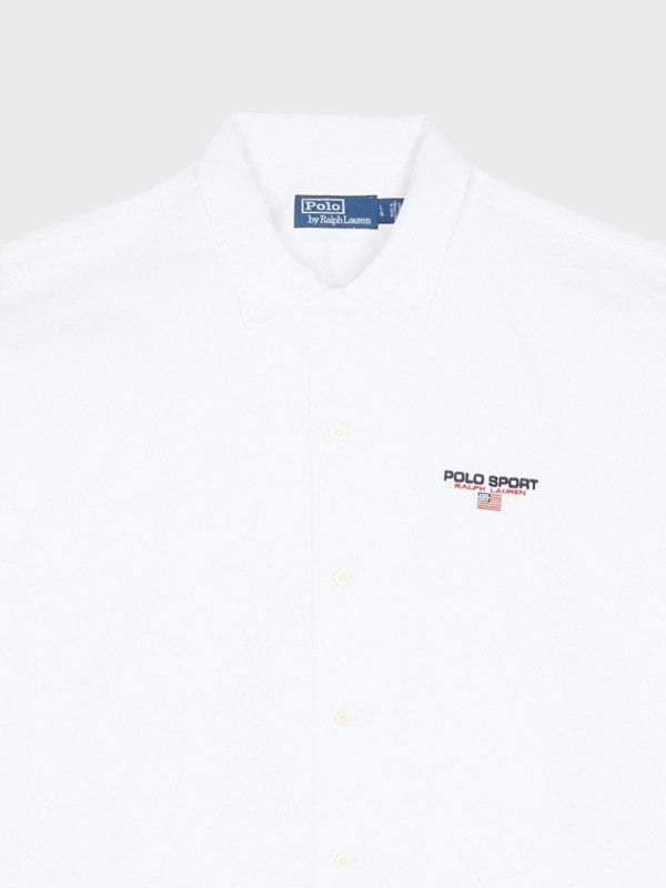 Ralph Lauren Polo Sport Big Fit Shirt White - Supplied FashionRalph Lauren