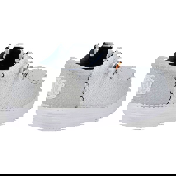 HEYDUDE Wally Funk Open Mesh Shoes - White/White