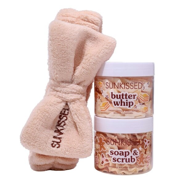 Sunkissed Whipped Collection Gingerbread & Vanilla Body Care Gift Set