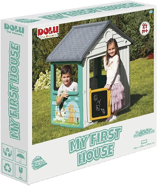 Dolu My First Play House - White/Teal
