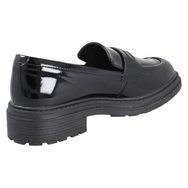 Clarks Ladies Clarks Chunky Sole Piped Trim Loafer Shoes Orinoco3 Edge