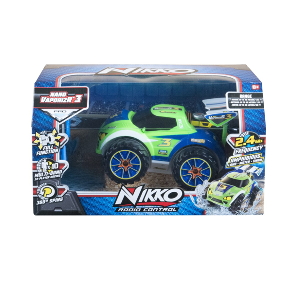 Nikko Nano VaporizR 3 Neon Green 8" - 20 cm Remote Control Car