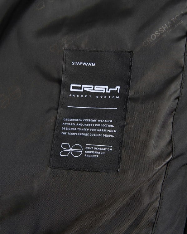 Crosshatch Sandbox Hooded Gilet Black