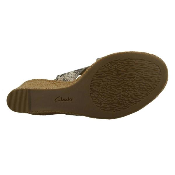 Clarks Ladies Clarks Slingback Wedge Heel Sandals Lafley Alaine