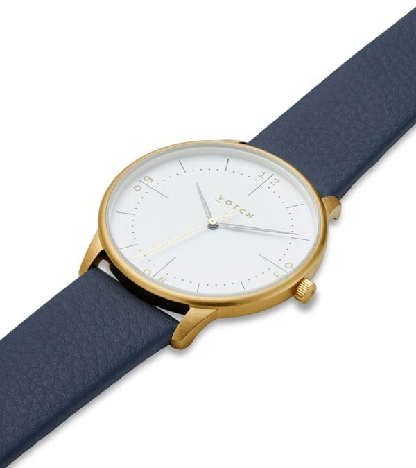 Votch Gold & Navy Watch | Aalto