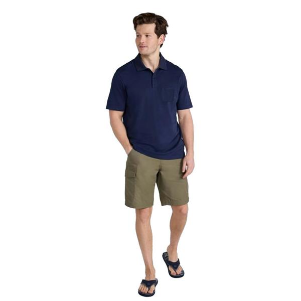 Animal Mens Icon Pique Polo Shirt - Navy - 