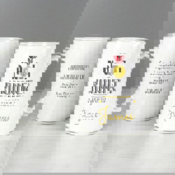 Personalised Memento Company Personalised No.1 Runner Mug