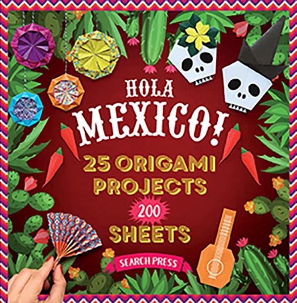 200 Origami Papers Hola Mexico!