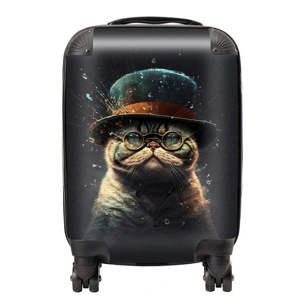 Warren Reed Shorthair Cat Splashart Suitcase