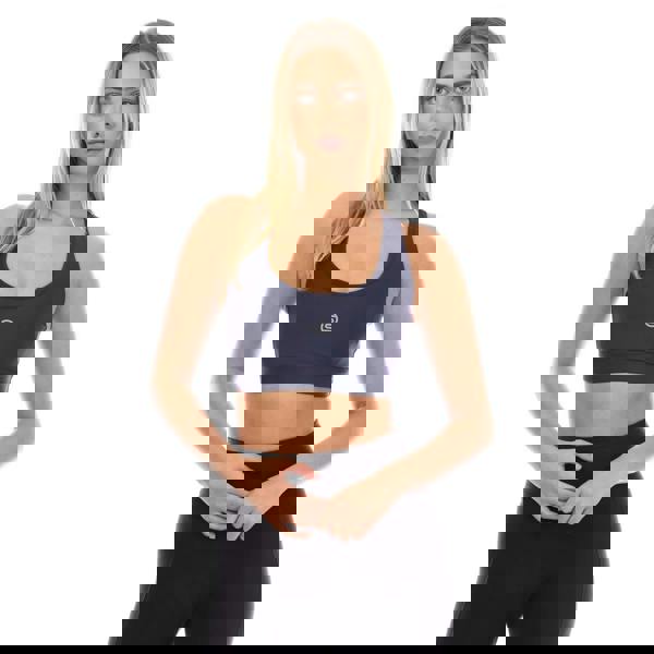 Skins Womens/Ladies Series-3 Active Sports Bra - Navy