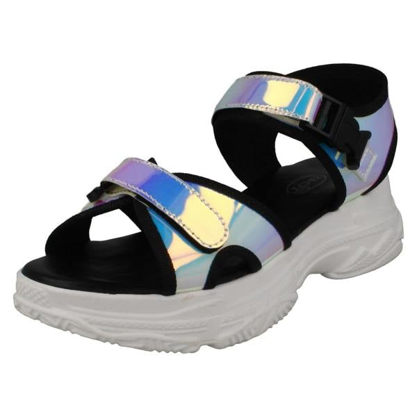 Spot On Ladies Spot On Sporty Sandals F10901