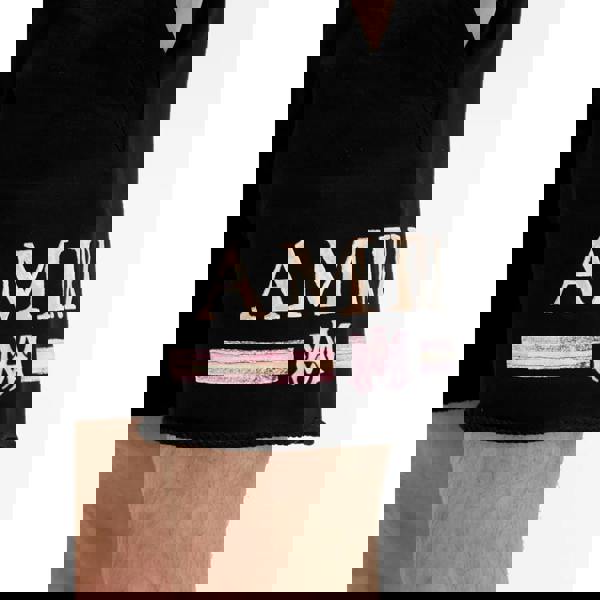 Amiri MA Watercolour Bar Shorts   in  Black