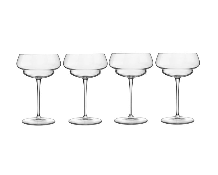 Luigi Bormioli Backdoor '20s Great Gatsby Glasses, 300ml x 4