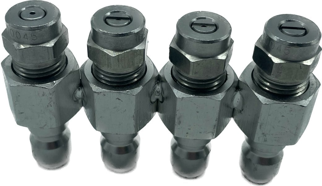 Equip2clean Quick release J-Rod Nozzle Holder - Stainless Steel (Quad Jet) - Custom Build