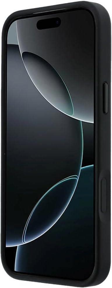 Mercedes Benz Leather Case with 3D MagSafe for iPhone 17 Pro 6.3" Black - MEHMP17L25PEMMOK