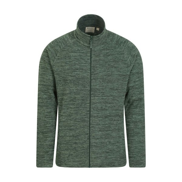 Mountain Warehouse Mens Snowdon II Full Zip Fleece Jacket - Green