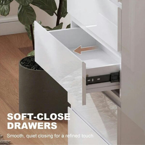 Chest of Drawers, 5-Drawer Storage Cabinets, Modern Dresser, Storage Drawer Unit for Bedroom