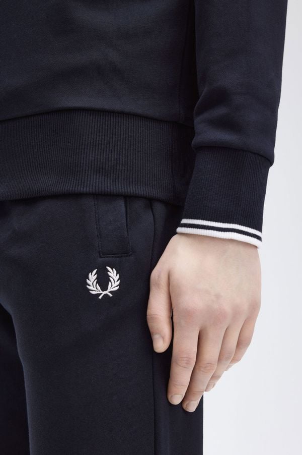 Fred Perry Loopback Sweatpant Joggers - Navy Blue