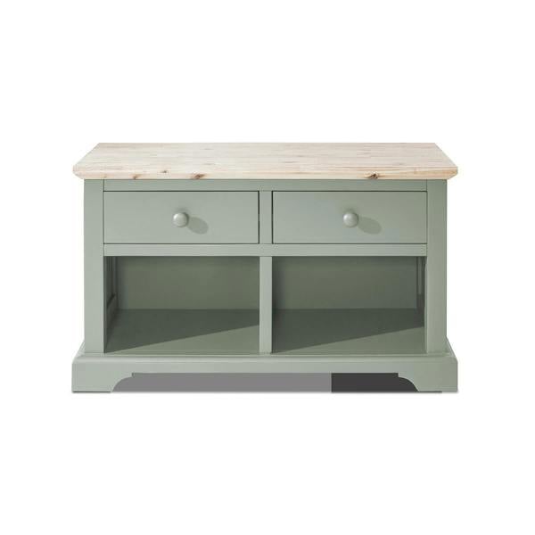 Statement Furniture Florence Storage Bench with 2 Drawers and 2 Baskets Assembled
