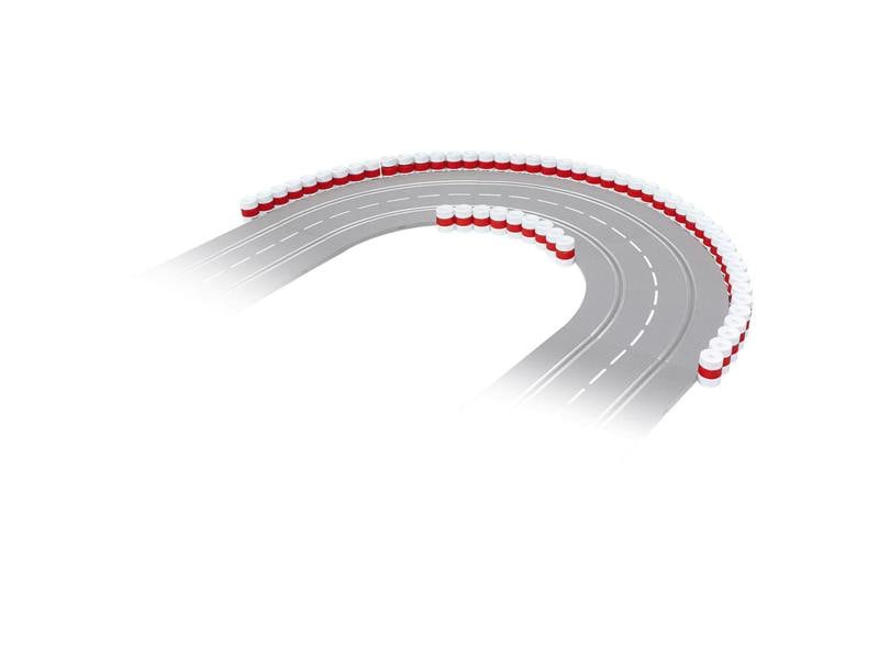 Carrera Tyre Wall (9L x 3H 6pcs & Fittings)