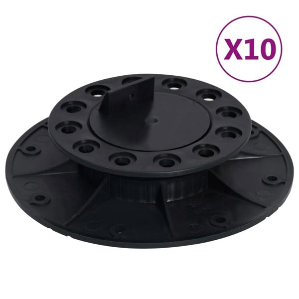 Berkfield Adjustable Feet for Decking 10 pcs 25-40 mm