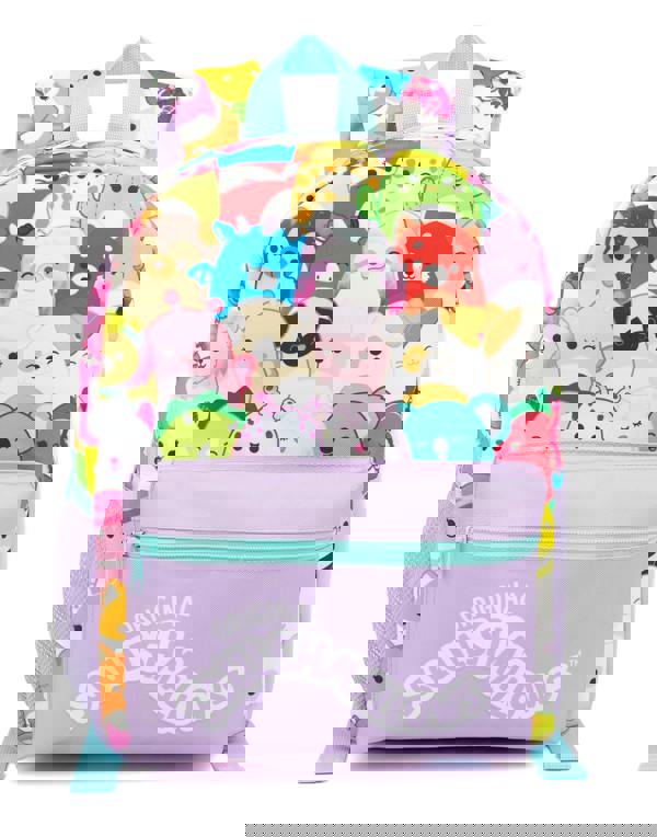 Squishmallows Unisex Kids Purple Printed 4 Piece Backpack Set (One Size)