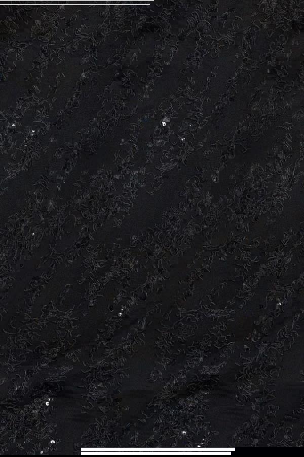 Scallop Lace Midi Dress - Black DR3960PLUS