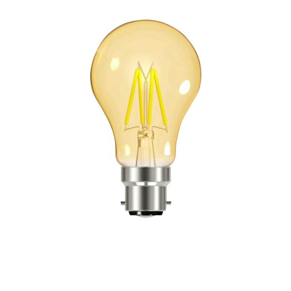 Energizer Filament LED B22 Bulb - Antique Gold - 