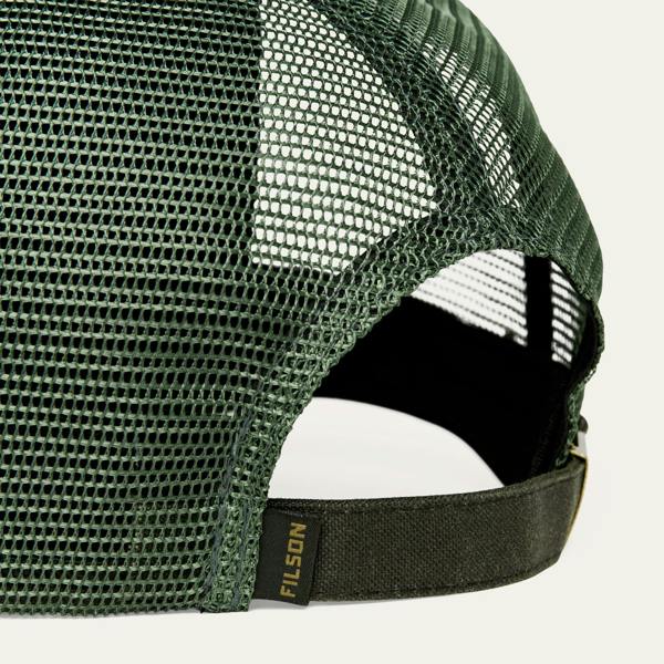 Filson Waxed Logger Mesh Cap