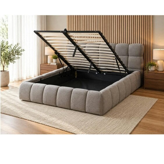 Outdoor Living The Maya Plush Ottoman Bed with Sleeply Hybrid Pocket Sprung Mattress – Double & King (Package Deal)