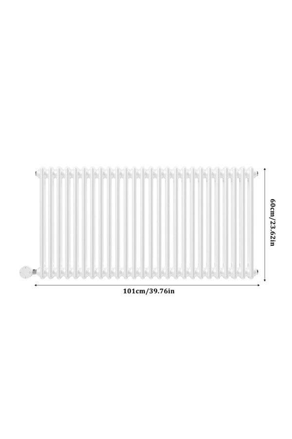 Living and Home 1200W Electric Radiator WiFi Wall Mounted 101cm x 60cm - White