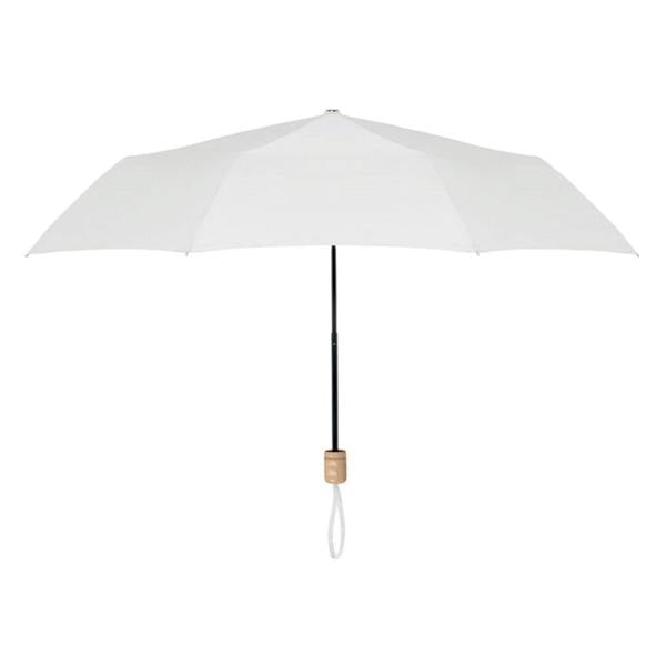 MidOcean Tralee RPET Folding Umbrella - White - 