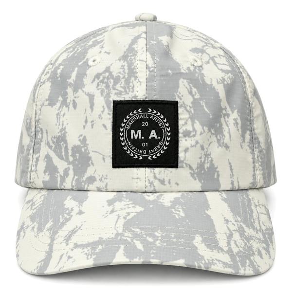 Marshall Artist Camo Nylon Ripstop Cap White Camo