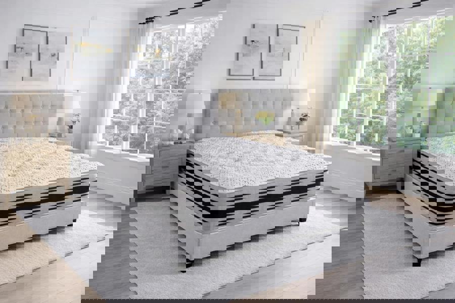 Nexus Mattress Cashmere 2000 Memory Foam Pocket Spring Mattress - 25cm