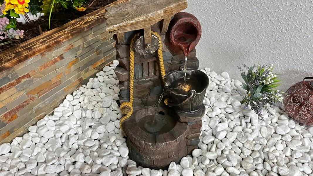 Tranquillity Water Features Rustic Jug Traditional Water Feature