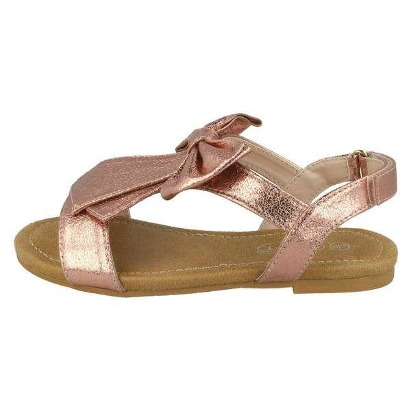 Spot On Girls Spot On Bow Trim Sandals
