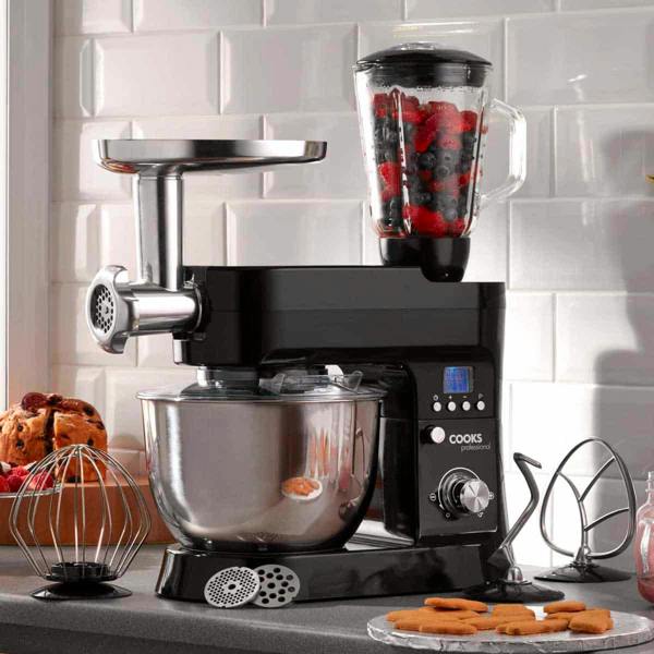 Cooks Professional Multi Function 6.2L Stand Mixer | Black
