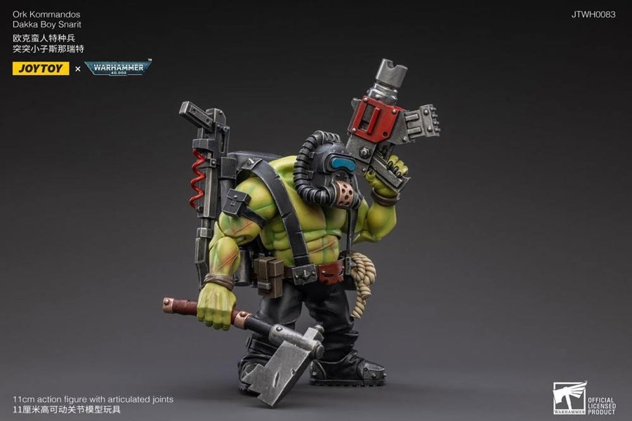 Joy Toys Warhammer 40K Ork Kommandos Dakka Boy Snarit 1:18 Scale Joy Toy JT2955