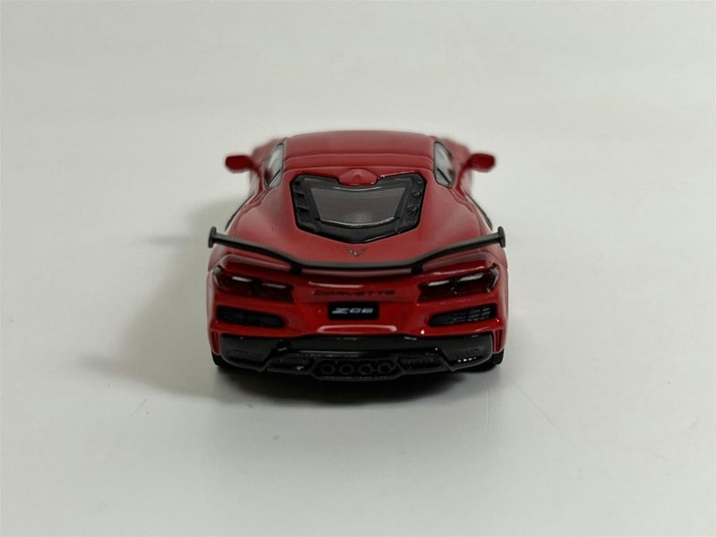 Mini GT Chevrolet Corvette Z06 Torch Red RHD 1:64 Scale MGT00477R