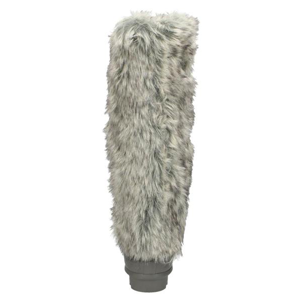 Spot On Ladies Spot On Flat Fur Upper Wellington Boots