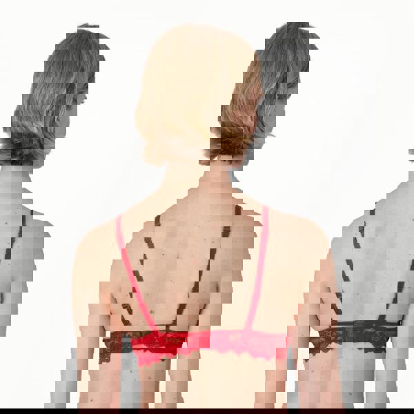 After Eden Anna Lace Single Boost Underwired Gel Bra Red