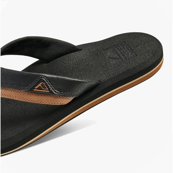 Reef CUSHION DAWN Toe-Post Sandals in Black/Multicoloured