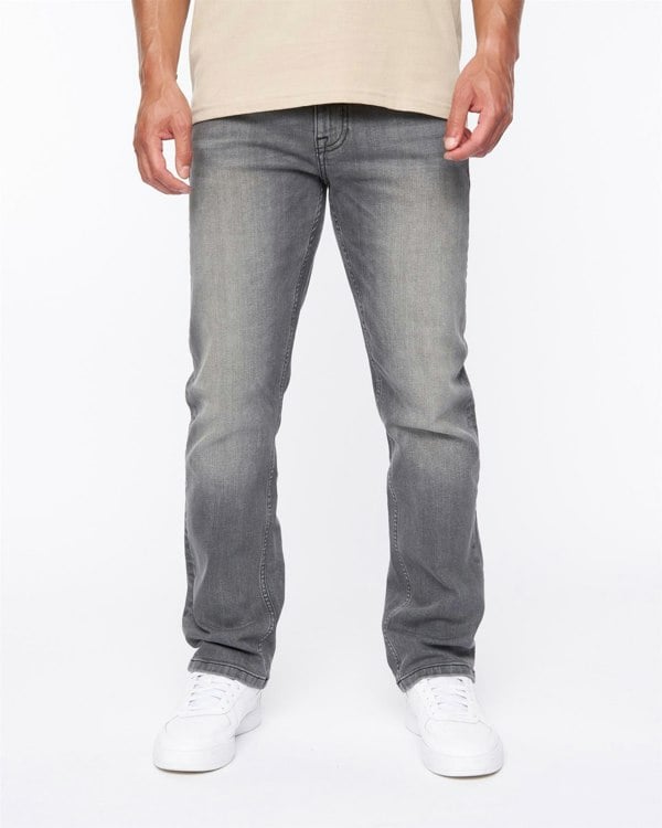 Duck and Cover Janstar Straight Leg Jeans Grey