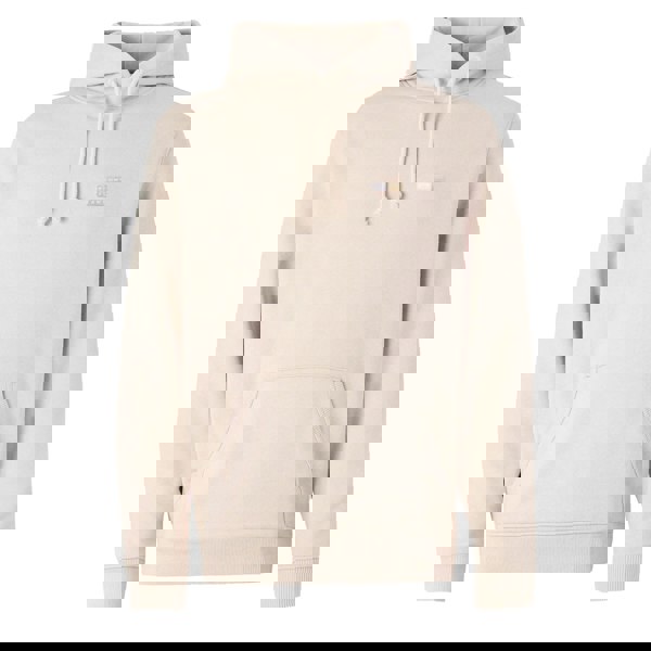 Tommy Hilfiger Tommy Jeans Tonal Logo Badge Hoodie Oat Marl Heather