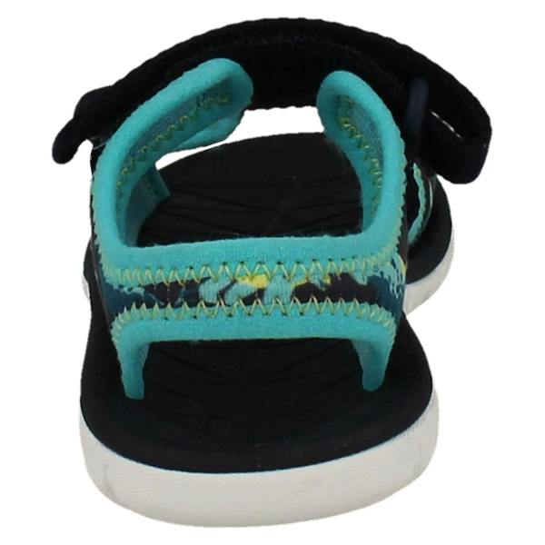 Clarks Kids Clarks Pattern Detailed Adjustable Sandals - Surfing Tide T