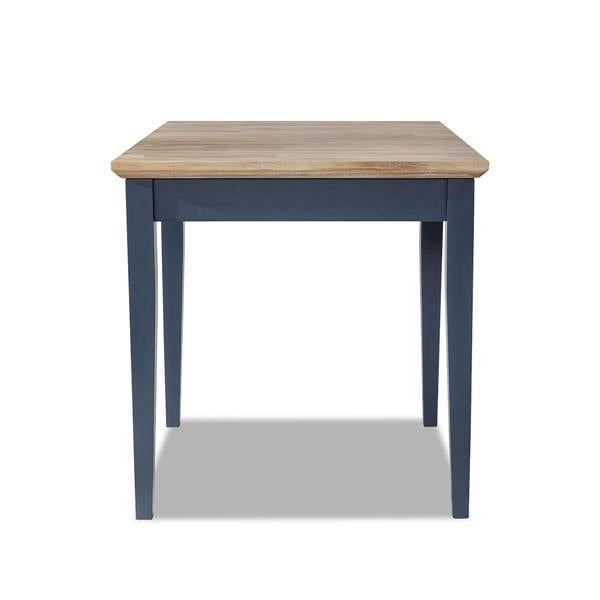 Statement Furniture Florence Square Extendable Kitchen Dining Table, Drop Down Leaf Small Table