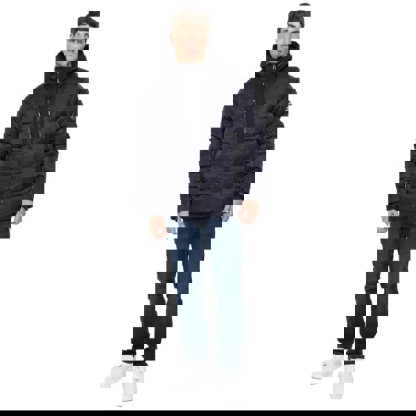 Crosshatch Mens Chimmax Jacket - Navy - 