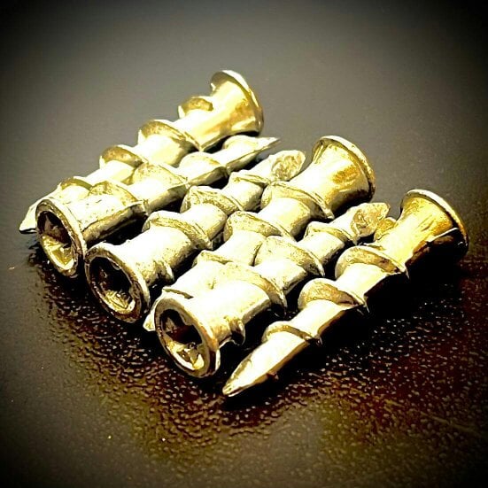 Fixaball Wall Dog Screws Pozi Countersunk Masonry Concrete Plasterboard